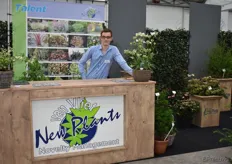 Zwier Nooteboom presenteerde de nieuwe Hydrangea Serrata Serle van Van Vliet New Plants