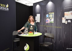 Joyce van Hoorn met haar bedrijf FREE DESIGN.