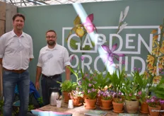Dennis van Veldhoven van Anthura en Christian Schreiner van Hardy Orchids.