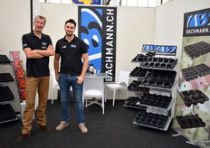 Erwin en Leo van de Zweedse tray toeleverancier Bachmann.