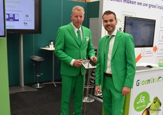 Jan Kastelein en Elmar Visser van Groen Vision