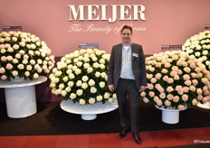 John Meijer van Meijer Roses was er ook, zijn broers maakte even een ommetje.