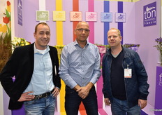 Ton Vreugdenhil samen met Paul Frederiks en Stanley Spronk.