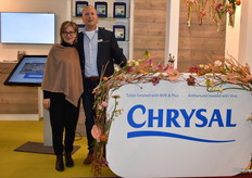 Ingrid Sonesson en Jeroen v. Mill, beide van Chrysal.