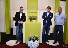 Jaja het zijn ze echt! Remy & Jan Pieter van Amarantis en Gert Jan van Klavervier Plantsales. 