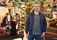 Ook kwamen we Edwin Chrispijn tegen! Veilingmeester in Rijnsburg! Dus die moesten we even op de foto zetten natuurlijk;)