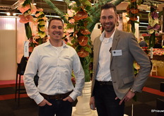 Bart Jan v Eeden Petersman samen Jeroen Ammerlaan. Voor het eerst gezamenlijk op de beurs als Anthu. 