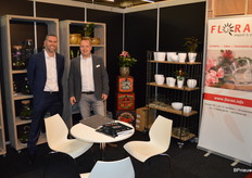 Jelle Verhoeve en Hein Wichers, die zeer onlangs Floran is komen versterken