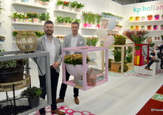 De heren Walter Gunneweg en Ruud de Jong van KP Holland