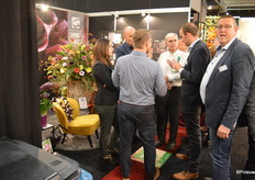 Grote drukte in de stand bij Captain Calla. Maar dat ziet men natuurlijk graag, aldus Wim Kleine.