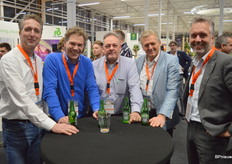 Gert-Jan Bol van Alcomij, Marco Arensman van Van der Valk Kleijn, Arco van Dam van AVD, Con Duijnisveld van Duijnisveld en Sander Roos, ING