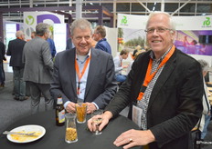 Harm Maters, voorzitter AVAG en Willem Snoeker van Interpolis