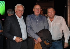 Louis Bakker (Directeur Potplantenkwekerij C.F.F. Bakker & Zn.) Frans Timmermans (de enige echte) & Martin Hoogenboom (Vireõ Plantensales)