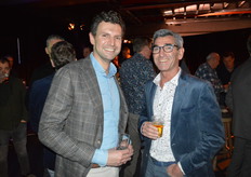 Gerhard van der Bijl, die bij FloraHolland verantwoordelijk is voor de digitalisering, en Jos ten Have, J&P ten Have