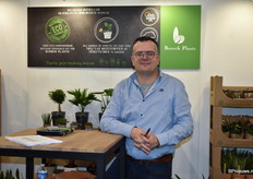 Jan Bier van Bunnik Plants was ook present op de beurs. "Het is een korte maar krachtige beurs en groen is in, dus dat hebben we mee."