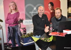 Carl Grootscholte samen met Christoph Stevens van FlorAmor