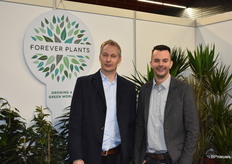 Richard Visser en Cornee vd Winden van Forever Plants.
