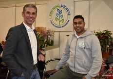 Eduard Maree van JEM-id samen met Anand Hanoeman van Growing Success.