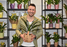 Richard vd Hoek van Dynaplant liet iedereen hun Clivia Miniata zien die weer lekker in trek is op het moment.