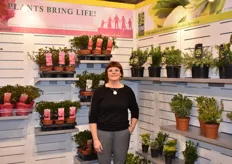 Inge de Clerq van VDW presenteert ons hun concept Plants Bring Life!