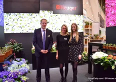 Peter Oenings, Ina Heuger en Maria Heuger van Heuger.