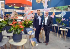 Johan van Vliet en Frank Verhoogt van de winnaar van de Tuinbouw Ondernemersprijs 2019 Anthura