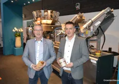 Leo van der Ven en Paul Koppert van Koppert Machines