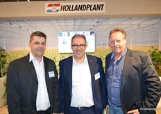 Kurt Lauwers, Alex van Os en Wim Willemse van HollandPlant