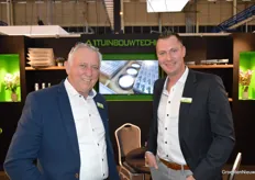 Geert Kuivenhoven en Roy van Gaalen van A1 Tuinbouwtechniek