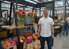 Laurens Oudijk van Jac Oudijk Gerberas. In Moerkapelle telen ze 51 verschilleende gerbera soorten worden in een 61ha kas.