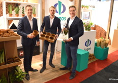 Lars Zwinkels, Lars van Rij en Lennard van der Water van Argos Packaging presenteerden de kokospot. Zoals de naam doet vermoeden is het bedrijf vooral actief in de verpakkingsmaterialen, en eigenlijk helemaal niet in potjes, maar toen men min of meer toevallig op deze innovatie stuitte, kon men daar simpelweg niet zomaar aan voobij gaan.