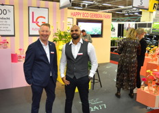 Arthur Zwinkels en Sergio Bloemenveld, LG Flowers