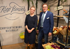 Lexie en Nico Kiep, chrysantenkwekerij Kiep Flower.