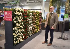 Torben Ryg of Rosa Danica. This Danish pot rose grower was satisfied with the 2019 results.