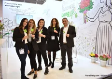 The team of Gadot Agro for the first time with a booth at the IPM Essen. Their product Longlife was their main focus at their booth. They want to transmit the idea that flowers should be treated the whole chain and with the T.O.G. Line and Long Life - Cut Flower Food, they enable the chain to do so.