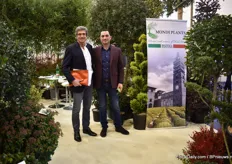 Filippo Facioli of MyPlant & Garden, a show that will held in Milan, Italy, from February 26-28 and Edi Ejlli of Mondi, who will exhibit at this exhibition in 2021. This Italian grower grows all kind of outdoor plants.