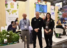 Pete Kruger, Bradd Yoder and Lacy Gragnani of Star Roses & Plants. At the IPM Essen, they mainly present their woody shrubs that they source from all over the world. They also handle licensing.
