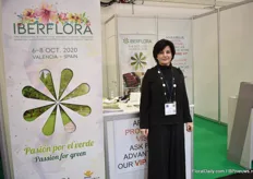 Mar Gomar of Iberflora - a fair that will be held from 6-8 October 2020 in Valencia, Spain.