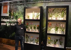Demian van Buuren is zojuist begonnen als verkoper bij Inca Orchids.