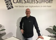 Carl van CarlSalesSupport stond ook weer paraat voor zijn kwekers.