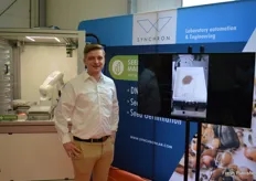 Gijs van Hal with Synchron, specialized in lab automation technologies.