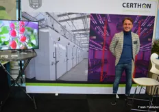 Timo Kleiberg with Certhon, which is also specialized in climate rooms and indoor farming solutions.