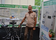 Henk Huismand with Seed Conditioning Enkhuizen.