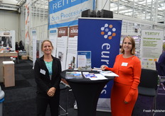 Annelies Mosch and Mirthe Bouwman with Eurofins