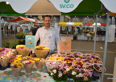 Raimond Hagedoorn van SV.CO, dat onder andere kijkt naar de mogelijkheden meer in papieren hoesjes te gaan uitleveren.