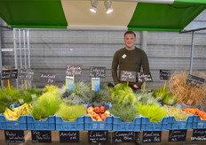 Stanley Vlielander van Amigra, dat het idee van een marktkraam een originele invulling heeft gegeven.