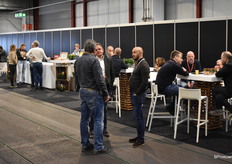 En er was ook tijd om een hapje te eten. Dit alles werd weer goed verzorgt door de beurs organisatie.