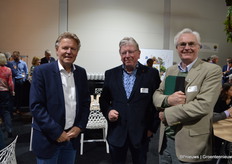 Jaap Bond van Topsectoren, Hermen de Graaf van Stimuflori en Warre de Vroe van AlphaCommunications 