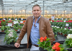 Dominic Lacay, managing director of FloraNova ofcourse attended the Dutch Spring Trails.