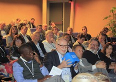 Veel imput vanuit het publiek, hier Søren Bøgede Andersen die we kennen van de CC-karren